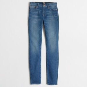 J.Crew Daisy High Rise Skinny Jeans Size 27 Stretch Denim Blue Ankle Jeans